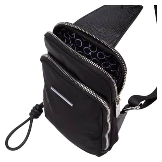 Cartera Mujer Textil Negro CAFL2119 Gacel - Imagen 4