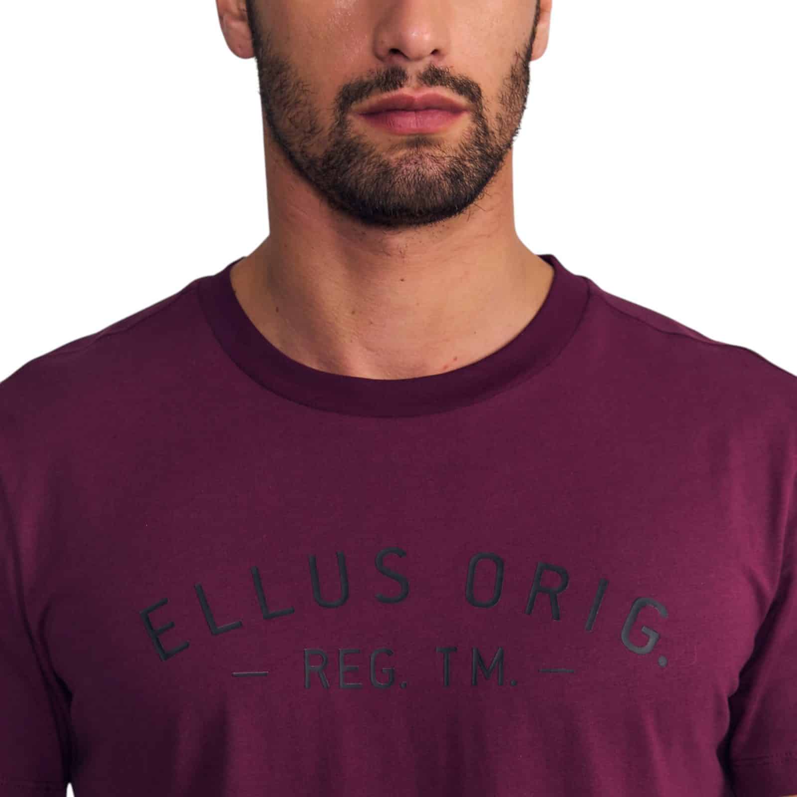 Polera Hombre Silicone Wash Originals Morado Ellus - Imagen 3