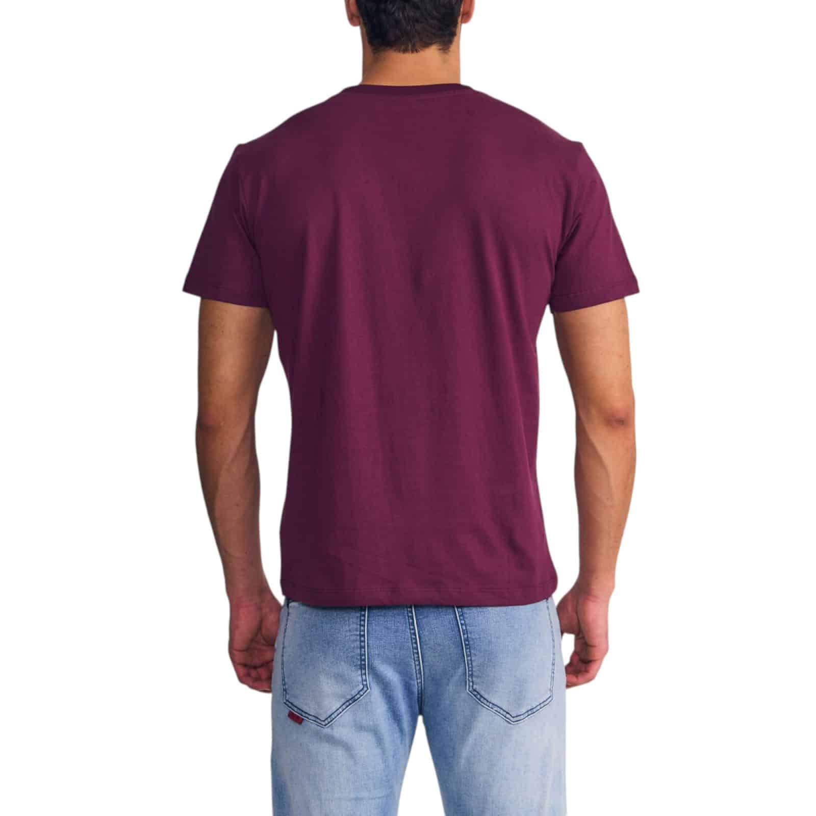 Polera Hombre Silicone Wash Originals Morado Ellus - Imagen 4