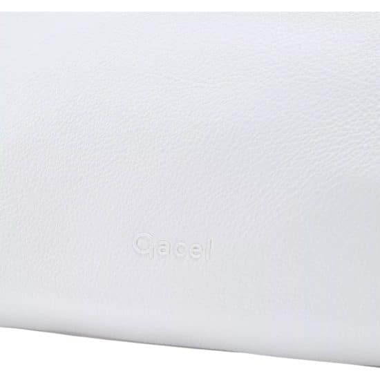 Cartera Mujer Cuero Sintetico Blanco CAFL23880 Gacel - Imagen 4