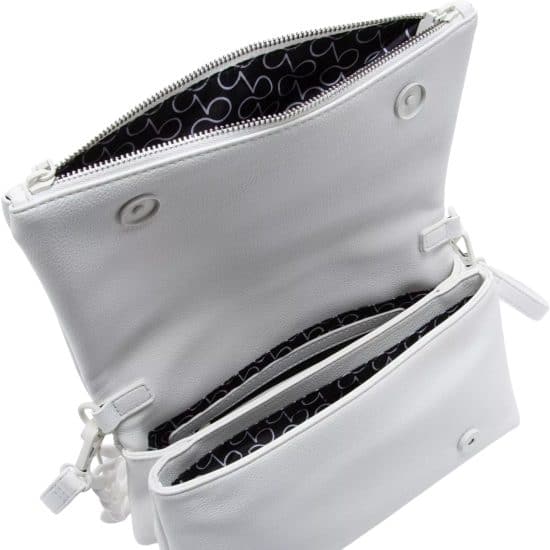 Cartera Mujer Cuero Sintetico Blanco CAFL23880 Gacel - Imagen 7