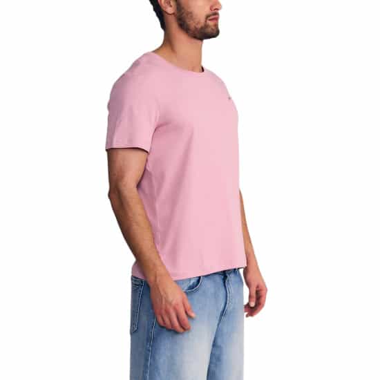 Polera Hombre Regular Fit Rosado Cotton Ellus - Imagen 2