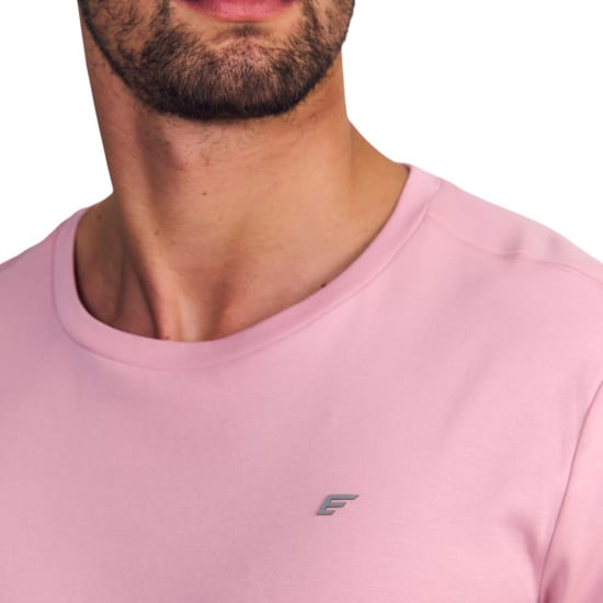 Polera Hombre Regular Fit Rosado Cotton Ellus - Imagen 4