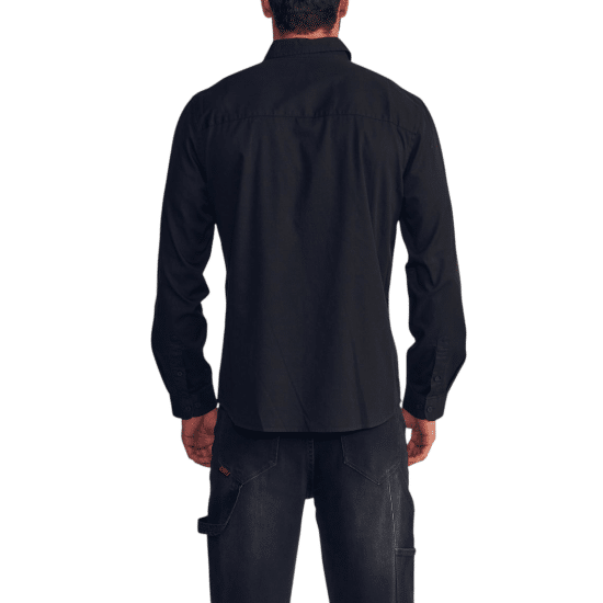 Camisa Hombre Manga Larga Garment Dye Solid Color Ellus - Imagen 4