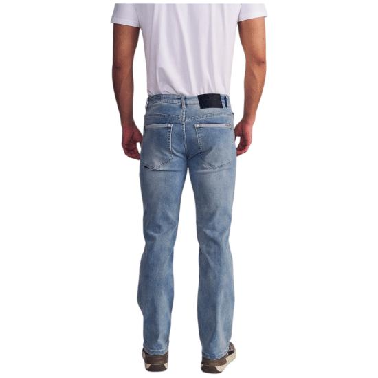 Jeans Hombre Sky Elastic Straight Five Pockets Ellus - Imagen 3