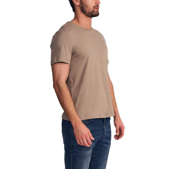 Polera Hombre Regular Fit Cotton Café Ellus - Imagen 3