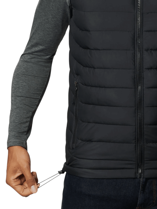 Parka Sin Mangas Hombre Powder Lite II Negro Columbia - Imagen 5
