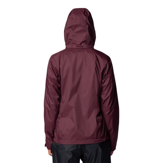 Cortaviento Mujer Switchback IV Jacket Burdeo Columbia - Imagen 2