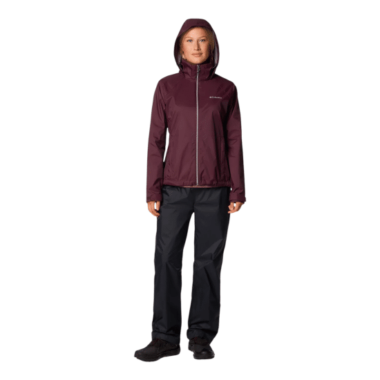 Cortaviento Mujer Switchback IV Jacket Burdeo Columbia - Imagen 3