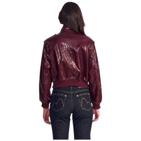 Chaqueta Mujer Bomber Pu Red Ellus - Imagen 2