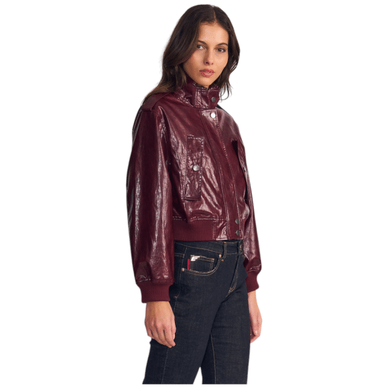 Chaqueta Mujer Bomber Pu Red Ellus - Imagen 3