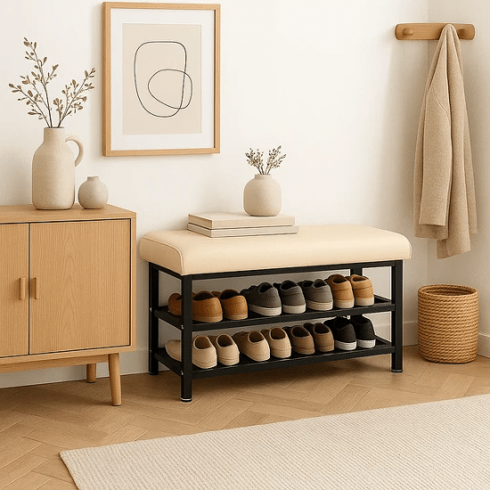 Zapatero Con Asiento Confort Blanco Klik - Imagen 4