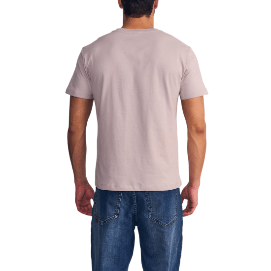 Polera Hombre Silicone Wash Originals 1972 Beige Ellus - Imagen 3