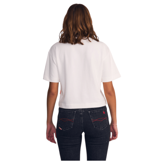 Polera Mujer Essentials Frontal Print Il Gioco - Imagen 2