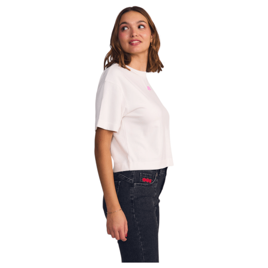Polera Mujer Essentials Frontal Print Il Gioco - Imagen 3