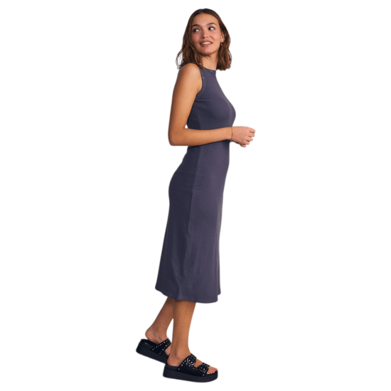 Vestido Mujer Maxi Street Core Tachas Forma Estrella Il Gioco - Imagen 3