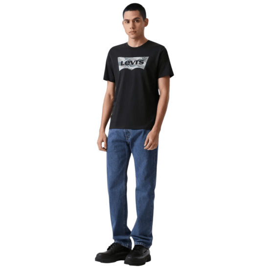 Polera Hombre Graphic Crewneck Tee Camo BW Fill Minera Levis - Imagen 3