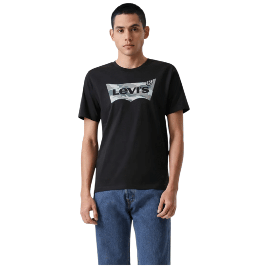 Polera Hombre Graphic Crewneck Tee Camo BW Fill Minera Levis - Imagen 4