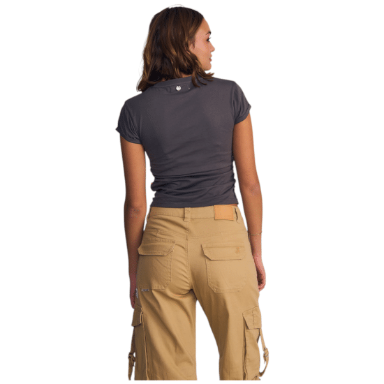 Polera Mujer Essentials Recogido Lateral Il Gioco - Imagen 4
