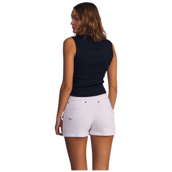 Polera Mujer Essentials Asimetrica Frontal y Recogido Il Gioco - Imagen 2