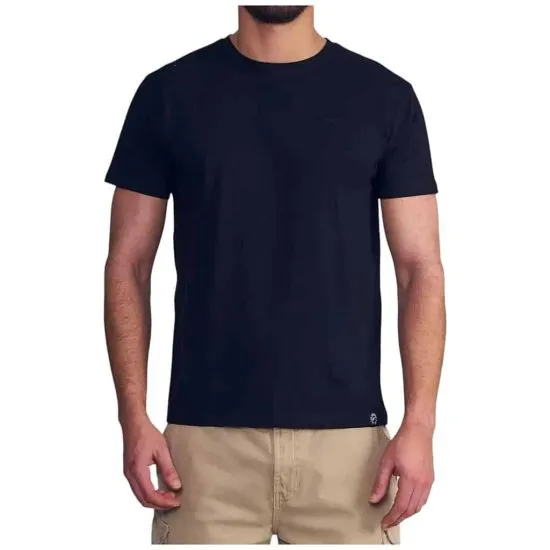 Polera Hombre Básica Logo Embroidery Azul Ellus