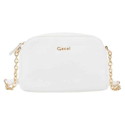 Cartera Bandolera Pequeña Gacel Blanco Car3296