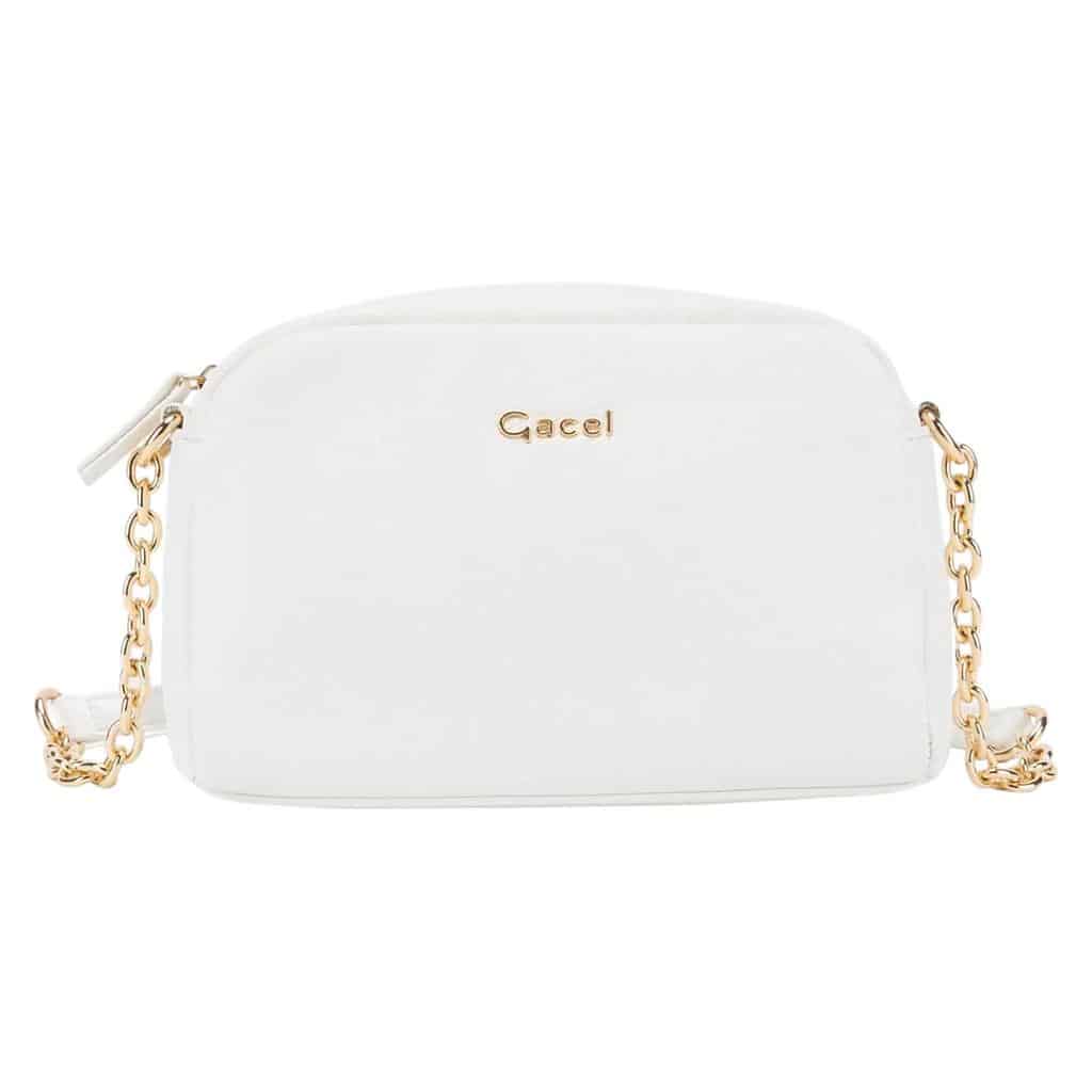 Cartera Bandolera Pequeña Gacel Blanco Car3296