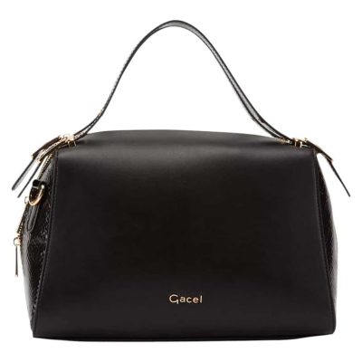 Cartera Dos Asas Mediana Gacel Negro Car3300