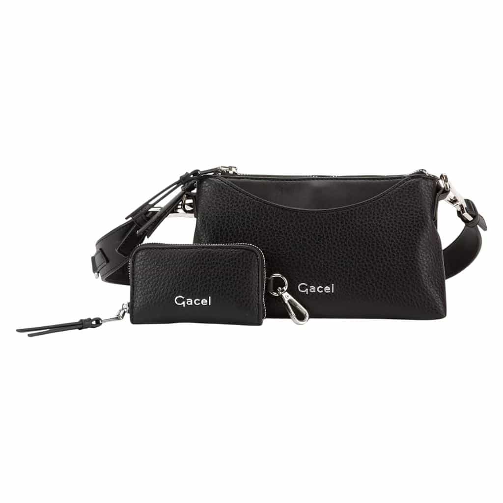 Cartera Bandolera Pequeña Gacel Negro Car3322
