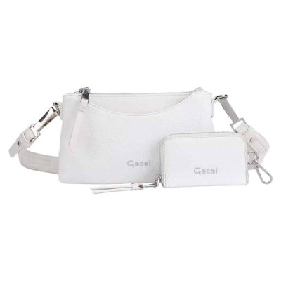 Cartera Bandolera Pequeña Gacel Blanco Car3323