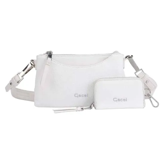 Cartera Bandolera Pequeña Gacel Blanco Car3323