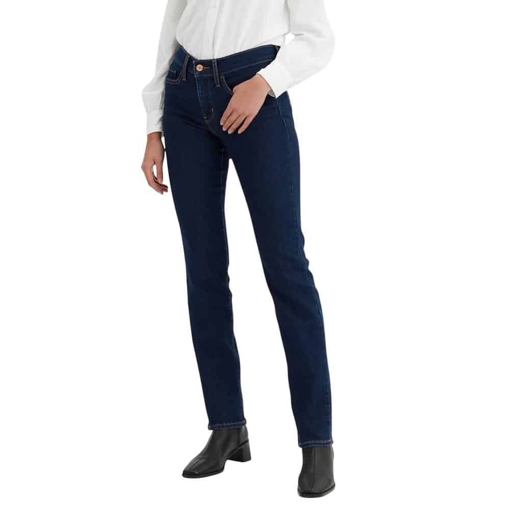 Jeans Mujer 314 Shaping Straight Outside The Screen Levis