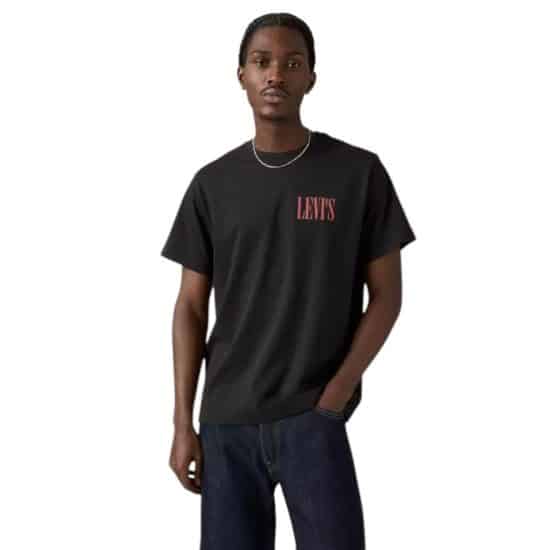 Polera Hombre SS Relaxed Fit Tee SSNL Serif Logo 2 Mine Levis