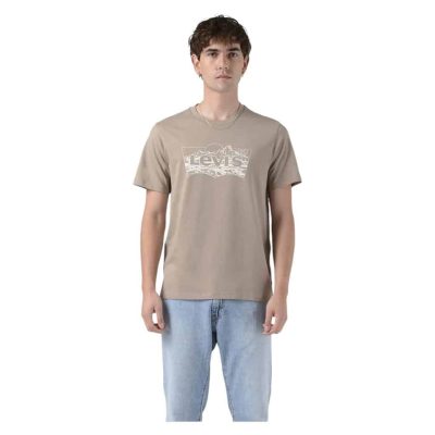 Polera Hombre Graphic Crewneck Tee Desert Bw Fill Levis