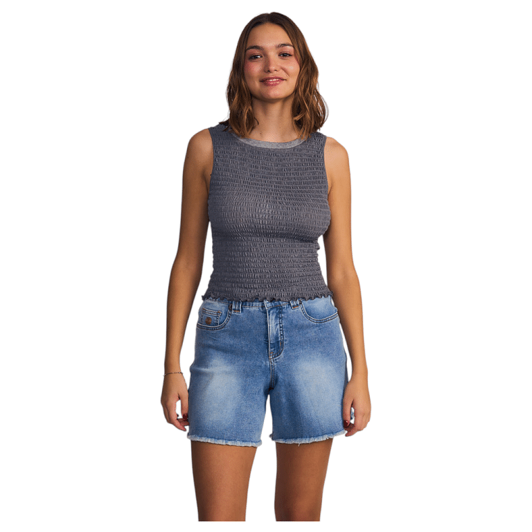 Polera Mujer Street Core Frontal Print Panal de Abeja Il Gioco
