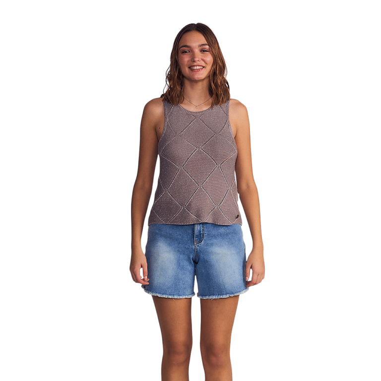 Polera Mujer Pure Nature Knitwear Lurex Il Gioco