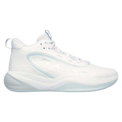 Zapatilla Hombre Basketball SKX League White Light Blue Skechers