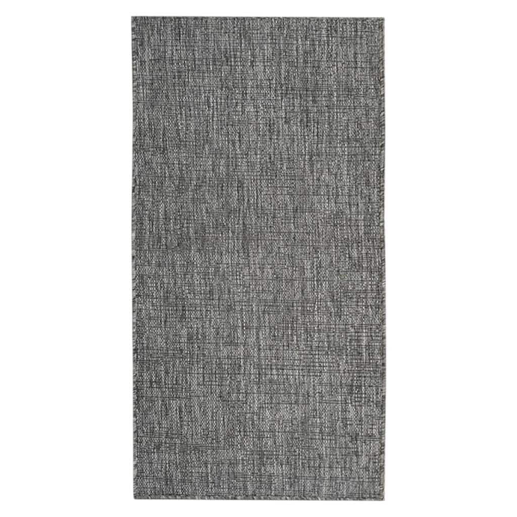 Alfombra PP Lowers 67 X120 Gris Melange Idetex