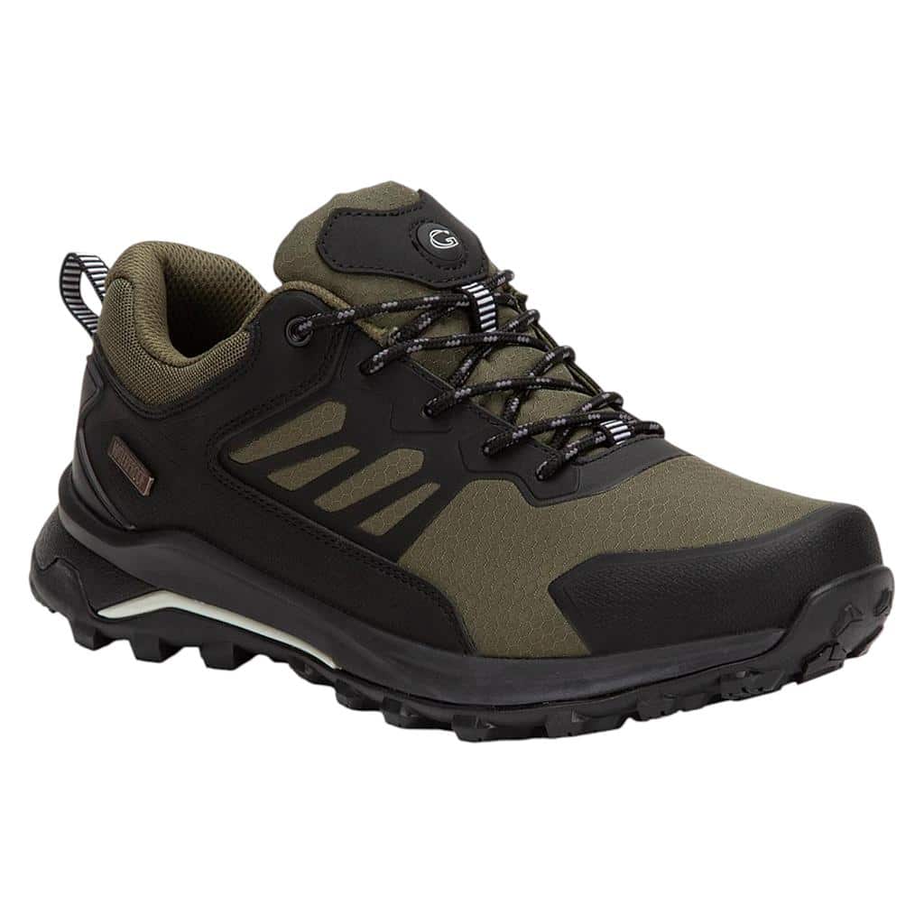 Zapatilla Hombre Negro/Verde Melfort Guante
