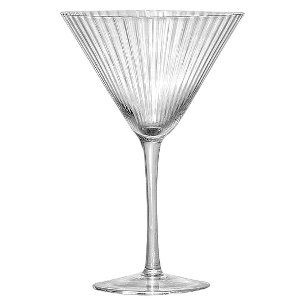 Set de 6 Vasos Martini Clear Frederick Gold MSA