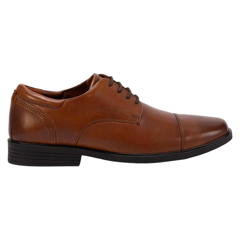 Zapato Hombre Anilina Dark Camel Liguria Guante