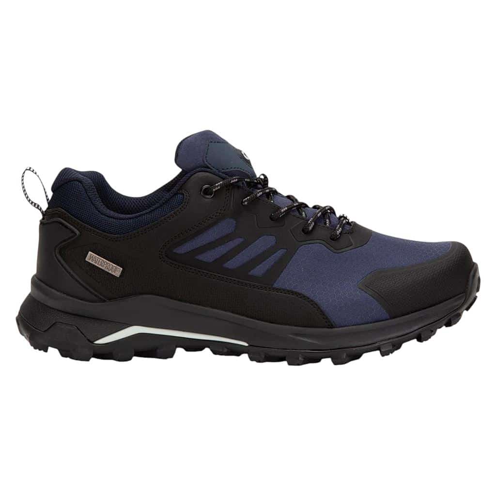 Zapato Hombre Cuero Sint Negro-Azul Melfort Guante