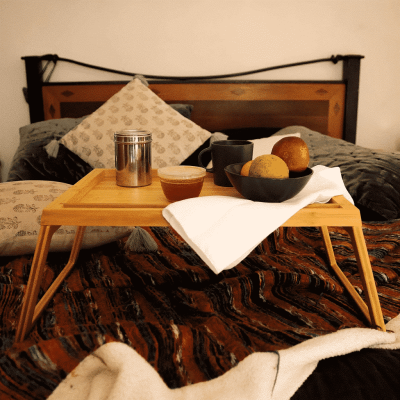 Bandeja Bamboo Plegable Decoexpress