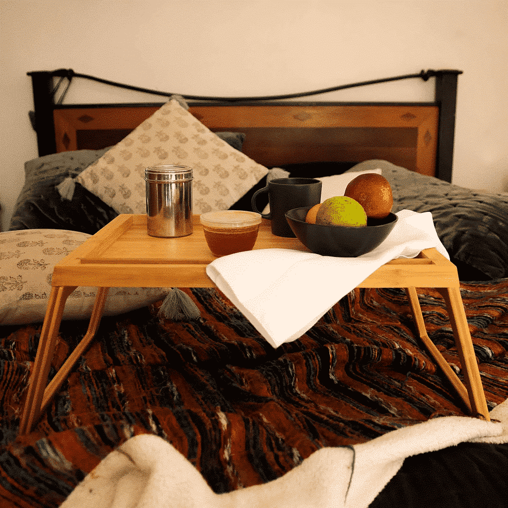 Bandeja Bamboo Plegable Decoexpress