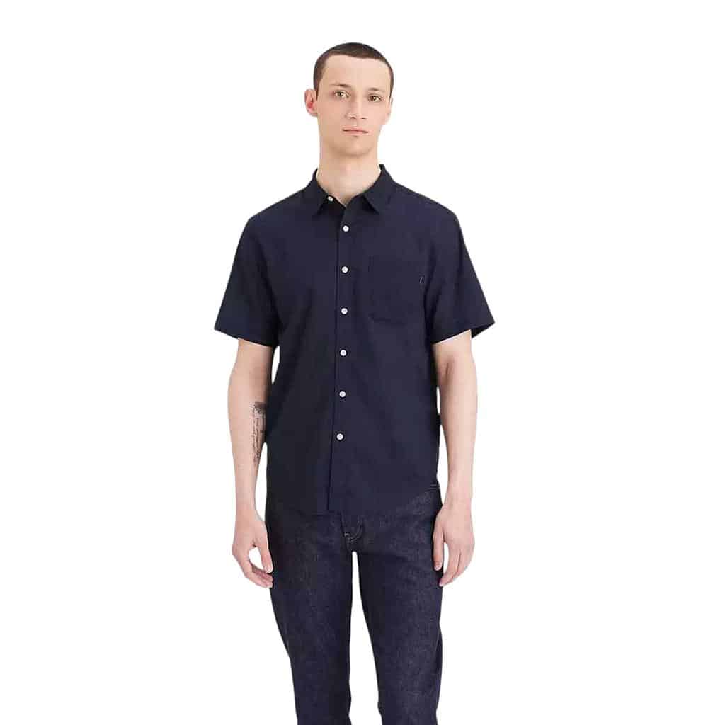Camisa Hombre SS Navy Blazer Regluar Fit Dockers