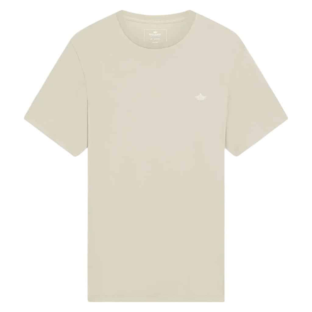 Polera Hombre T3 Crewneck Tee Beige Grit Dockers