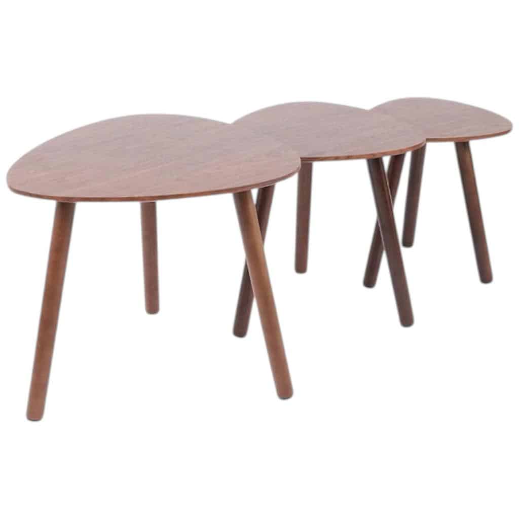 Pack de 3 Mesas de Centro o Laterales Madera KLIK
