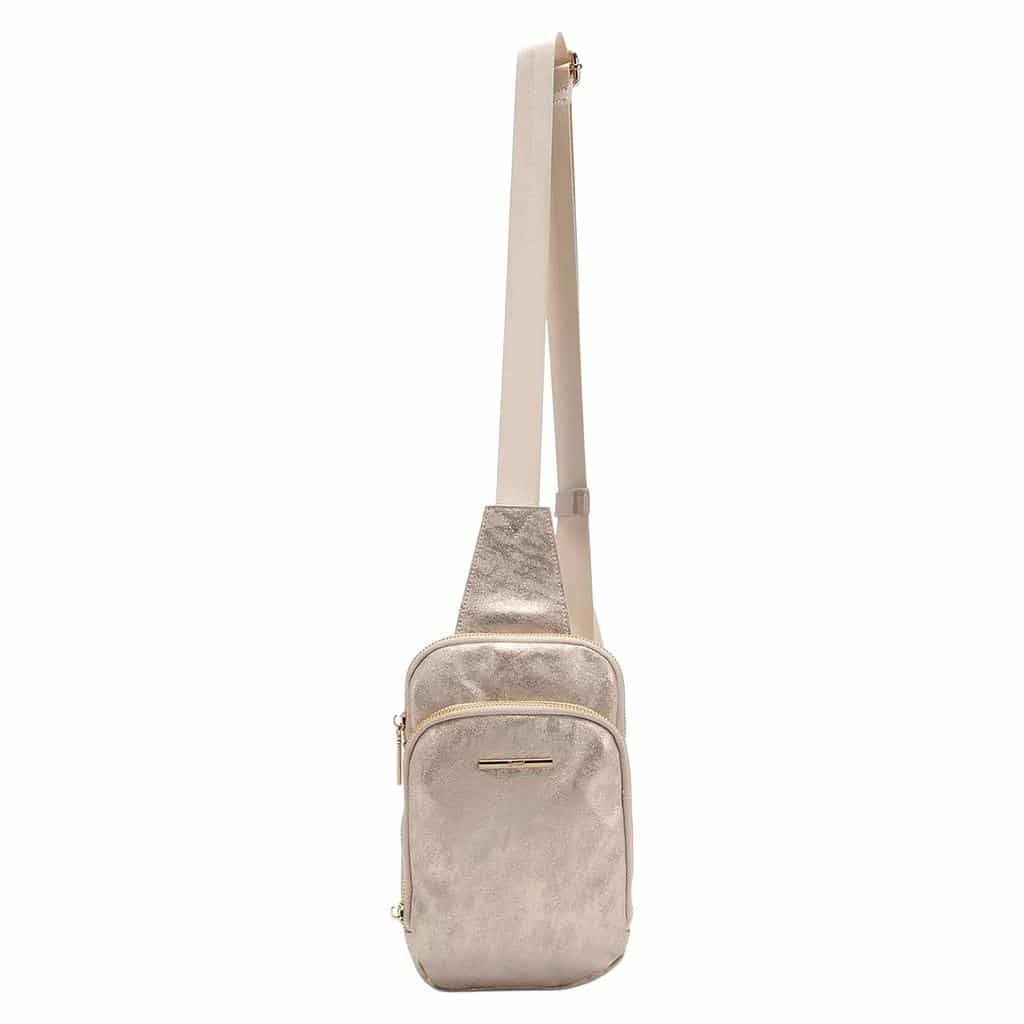 Cartera Mujer CAFL2119 Cuero Sintetico Dorado Gacel