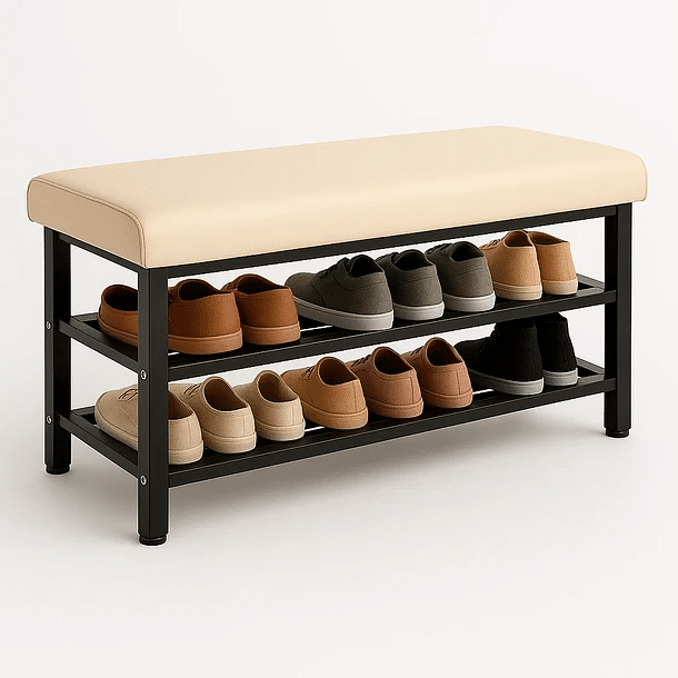 Zapatero Con Asiento Confort Blanco Klik