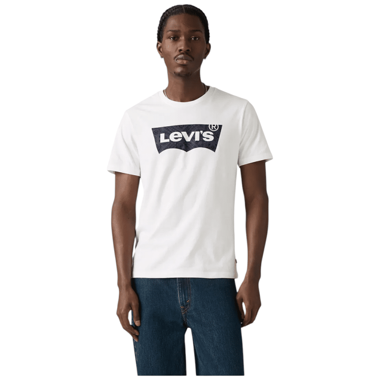 Polera Hombre Graphic Crewneck Tee SSNL Filled BW Levis